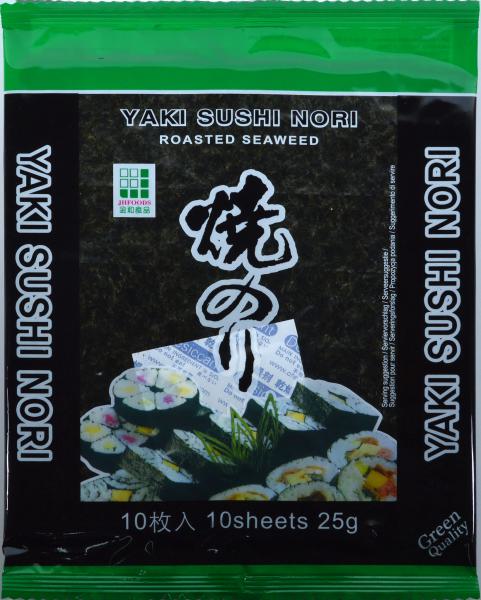 Yaki Sushi Nori grün - Jh Foods - 25 g