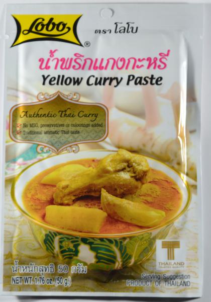 Gelbe Currypaste - Lobo - 50 g