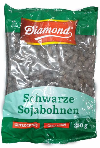 schwarze Sojabohnen fermentiert,gesalzen - Diamond - 250 g